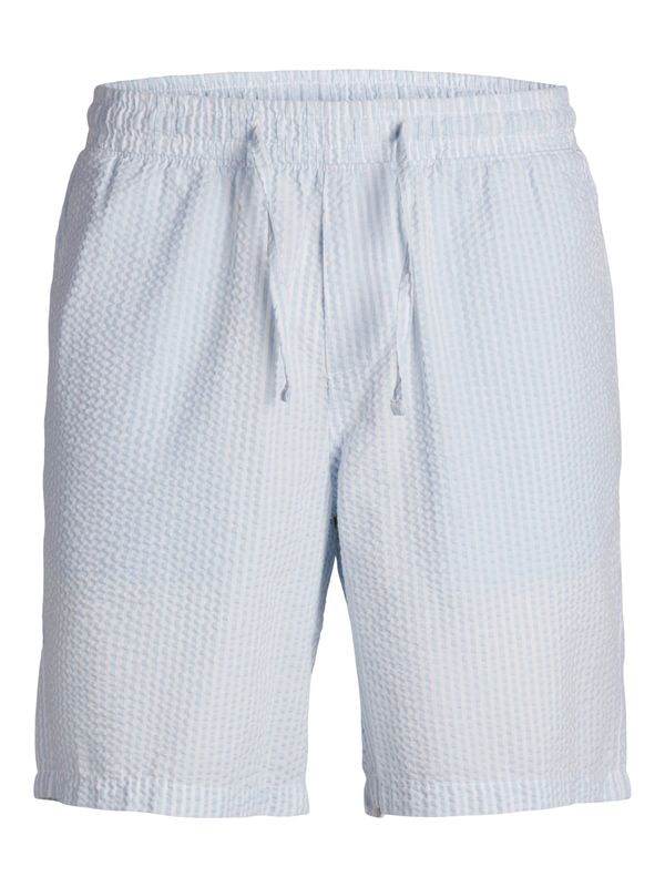 JACK & JONES JACK & JONES Hlače 'AIDEN PALMA'  pastelno plava / svijetloplava