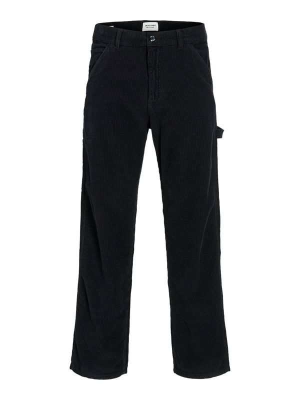 JACK & JONES JACK & JONES Hlače 'JPSTEDDIE JJCARPENTER'  crna