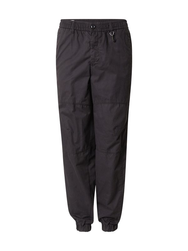 JACK & JONES JACK & JONES Hlače 'JPSTKARL JJWALKER'  crna