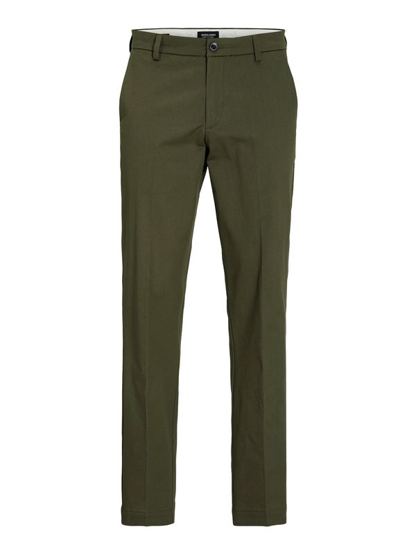 JACK & JONES JACK & JONES Hlače na crtu 'JPSTKane JJOtis'  maslinasta