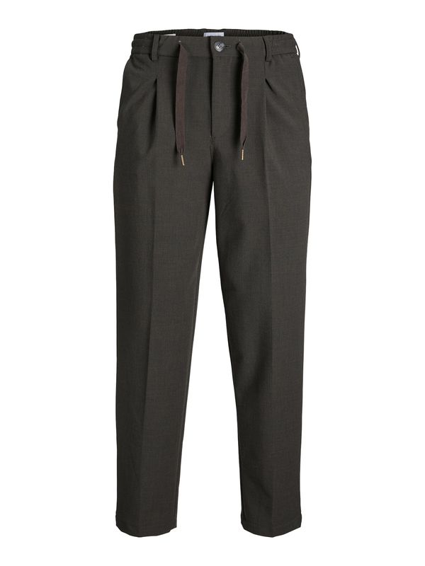 JACK & JONES JACK & JONES Hlače s naborima 'Bill'  moka smeđa
