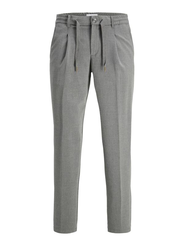 JACK & JONES JACK & JONES Hlače s naborima 'Bill'  siva
