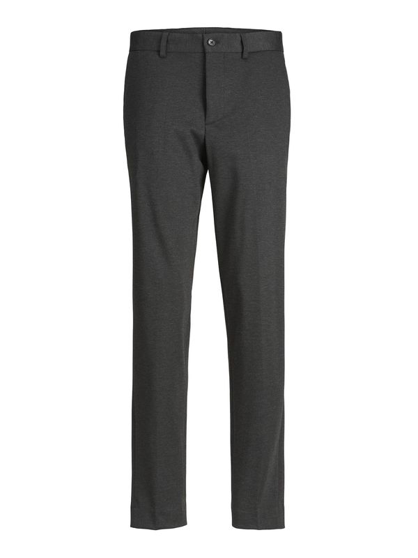 JACK & JONES JACK & JONES Hlače s naborima 'JPRJONES'  crna melange