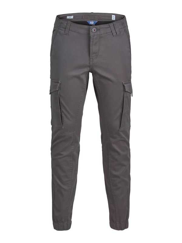 Jack & Jones Junior Jack & Jones Junior Hlače 'Paul'  tamo siva