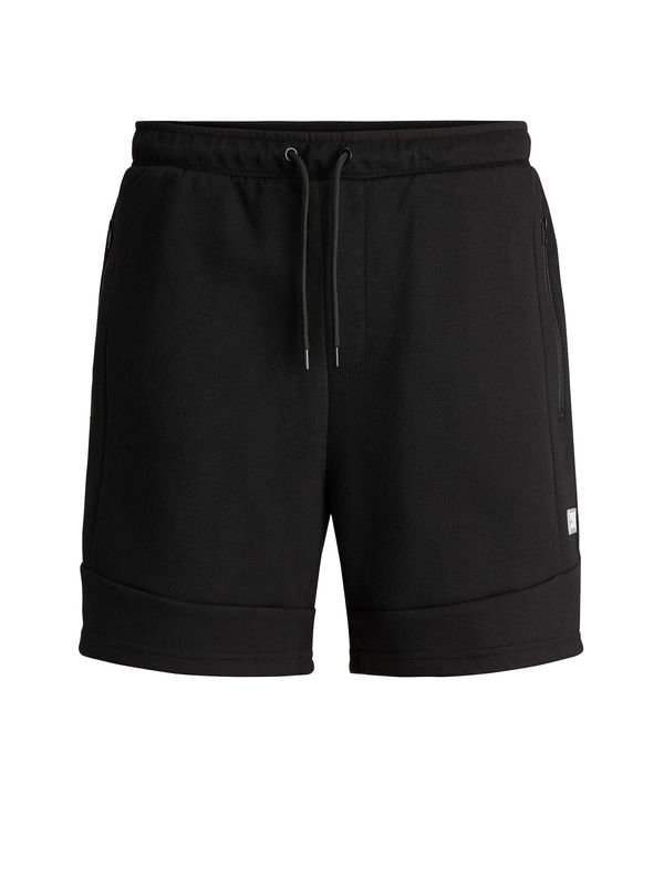 Jack & Jones Junior Jack & Jones Junior Hlače 'Stair'  crna / bijela