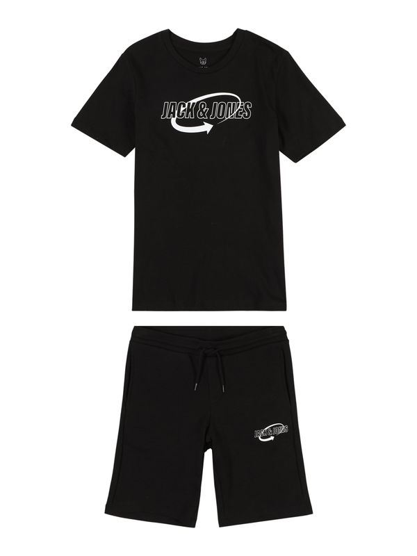 Jack & Jones Junior Jack & Jones Junior Komplet 'JCOARROW'  crna / bijela