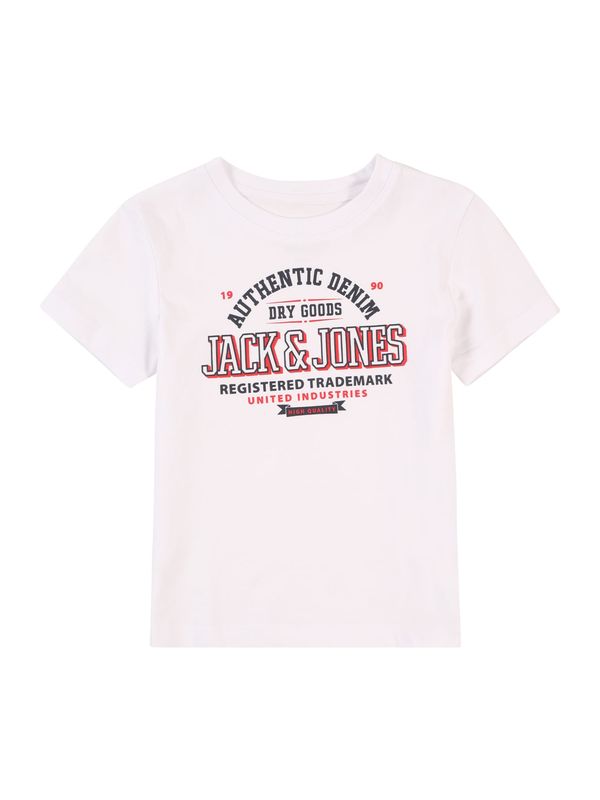 Jack & Jones Junior Jack & Jones Junior Majica  crvena / crna / bijela