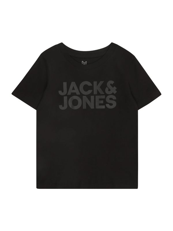 Jack & Jones Junior Jack & Jones Junior Majica 'JJECORP'  antracit siva / crna