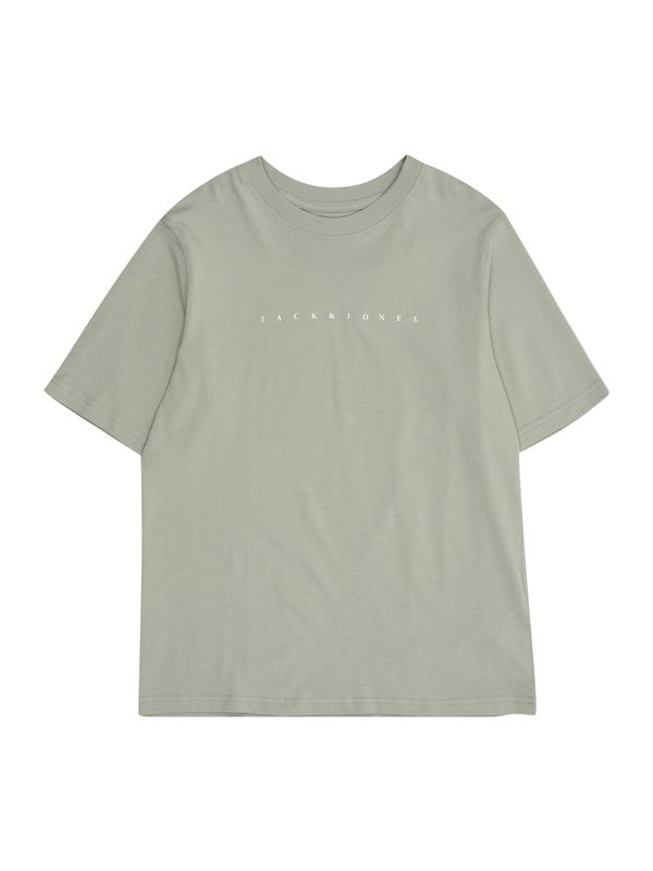 Jack & Jones Junior Jack & Jones Junior Majica 'JJESTAR'  pastelno zelena / bijela