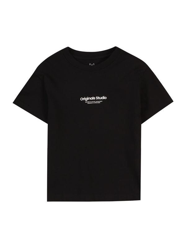 Jack & Jones Junior Jack & Jones Junior Majica 'JORVESTERBRO'  crna / bijela