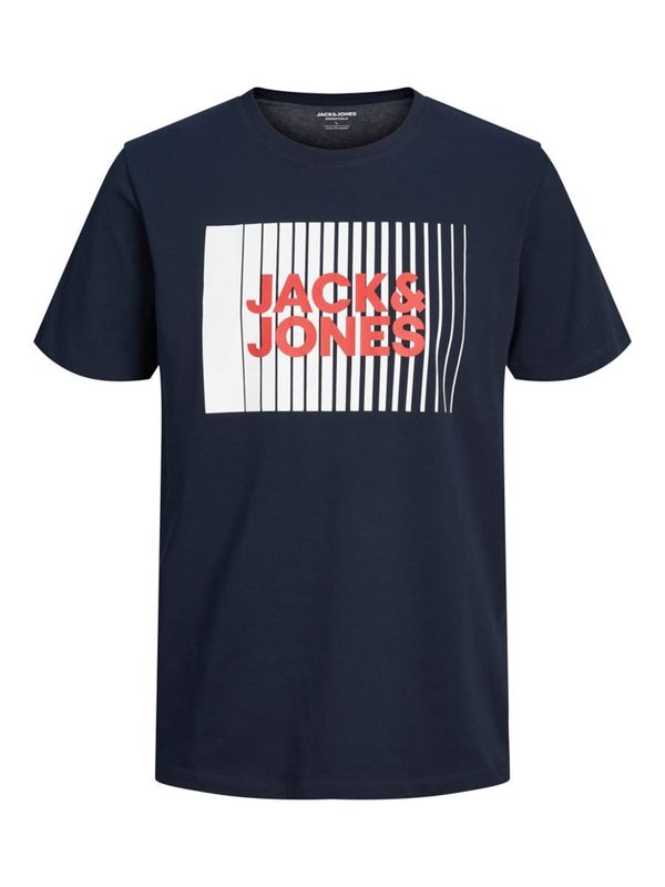 Jack & Jones Junior Jack & Jones Junior Majica  plava / narančasta / bijela