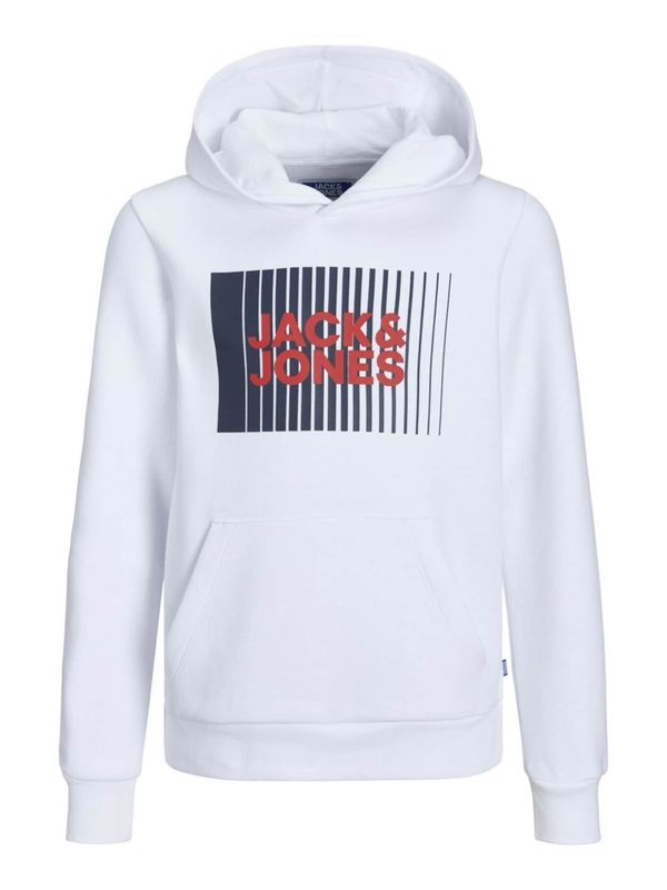 Jack & Jones Junior Jack & Jones Junior Pulover  crvena / crna / bijela