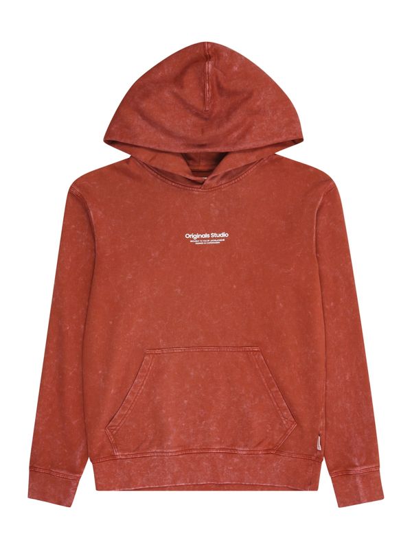 Jack & Jones Junior Jack & Jones Junior Sweater majica 'JORVESTERBRO'  hrđavo smeđa