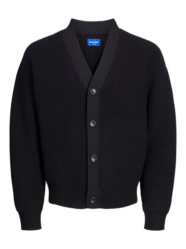 JACK & JONES JACK & JONES Kardigan 'JORDASH'  crna