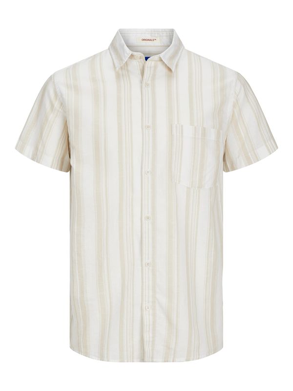 JACK & JONES JACK & JONES Košulja  cappuccino / svijetlosmeđa