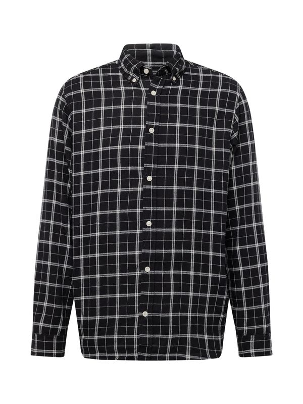 JACK & JONES JACK & JONES Košulja 'COZY'  crna / bijela
