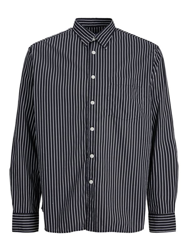 JACK & JONES JACK & JONES Košulja  crna / bijela