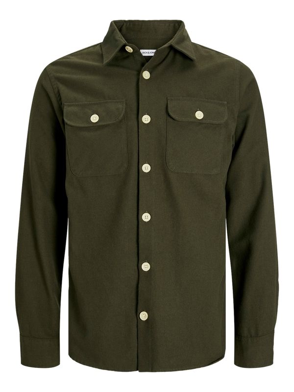 JACK & JONES JACK & JONES Košulja 'Edarren'  kraljevski zelena