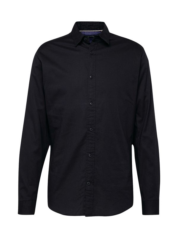 JACK & JONES JACK & JONES Košulja 'GINGHAM'  crna