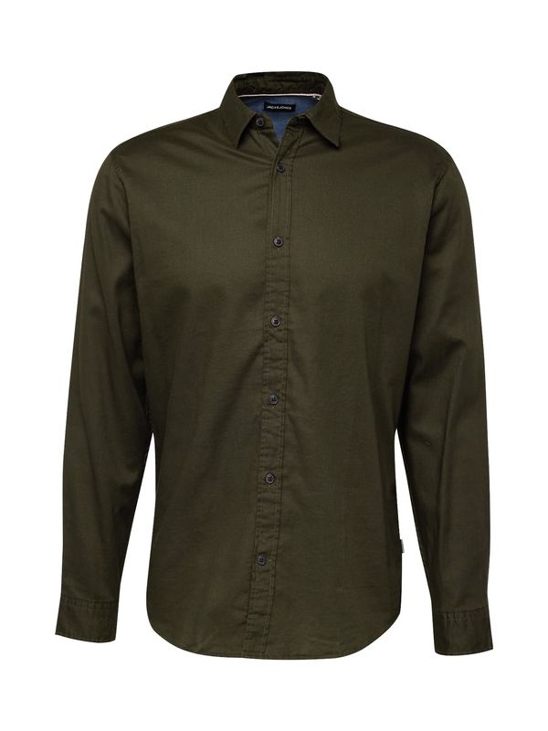 JACK & JONES JACK & JONES Košulja 'GINGHAM'  zelena