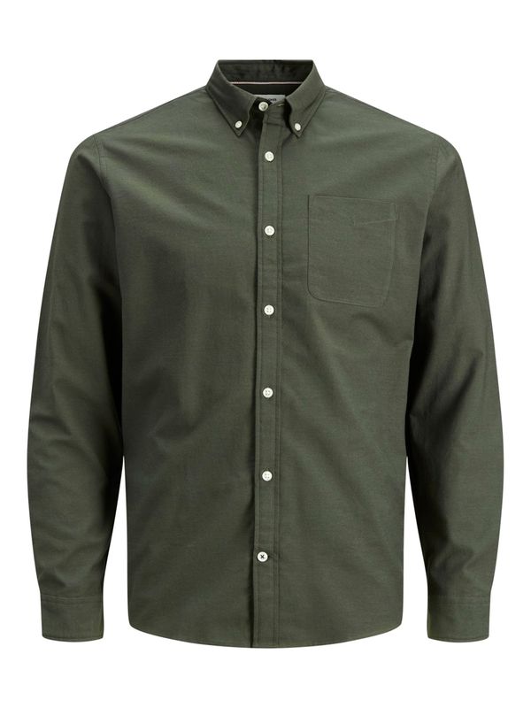 JACK & JONES JACK & JONES Košulja 'JJEOxford'  kaki