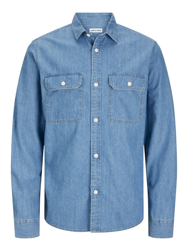 JACK & JONES JACK & JONES Košulja 'JJETRAVIS'  plavi traper
