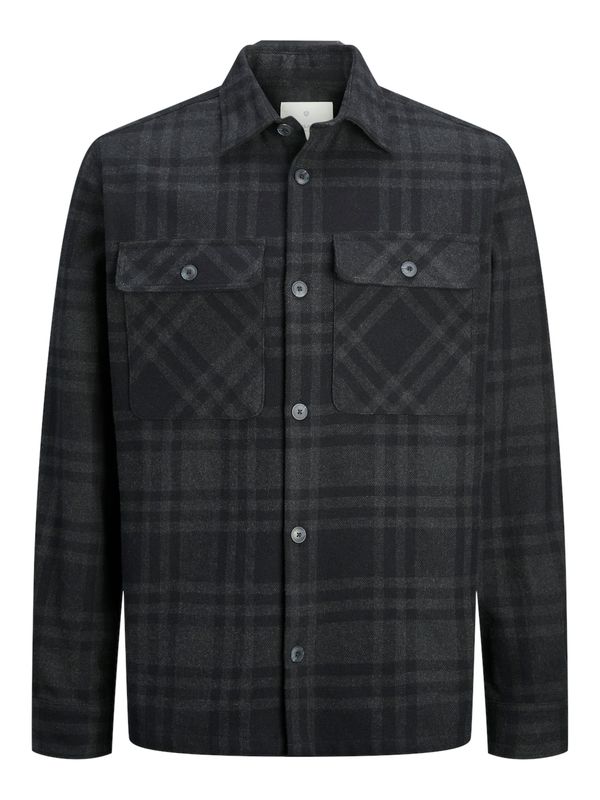 JACK & JONES JACK & JONES Košulja 'JPRRAYMOND'  tamo siva / crna