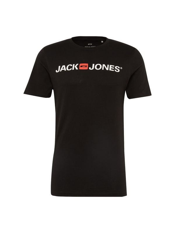 JACK & JONES JACK & JONES Majica 'Essentials'  svijetlo crvena / crna / bijela