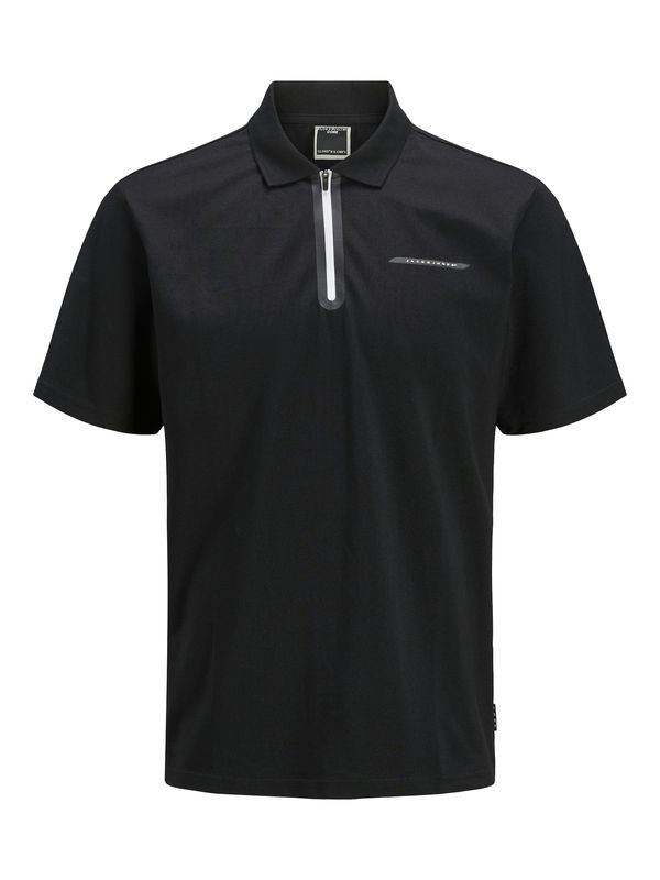 JACK & JONES JACK & JONES Majica 'JCOFUSION'  crna / bijela