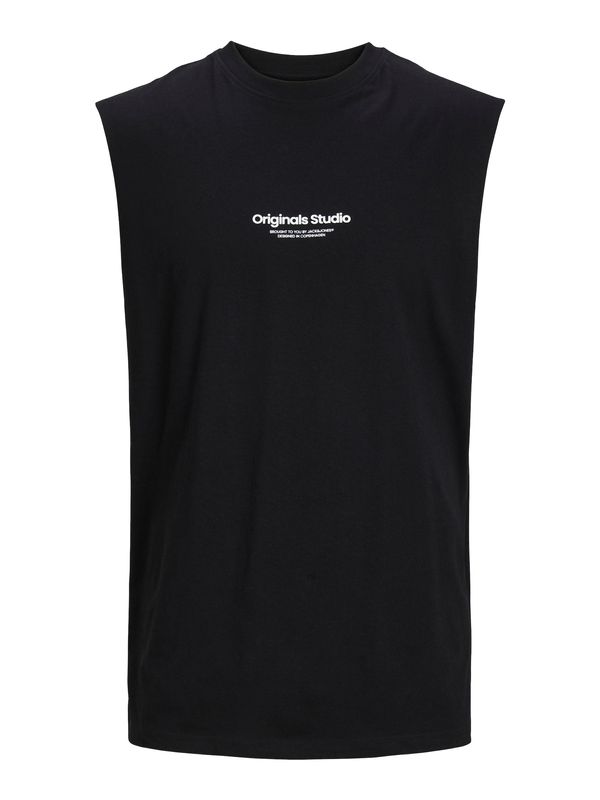 JACK & JONES JACK & JONES Majica 'JORVesterbro'  crna / bijela