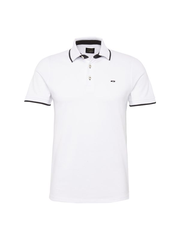 JACK & JONES JACK & JONES Majica 'Paulos'  crna / bijela