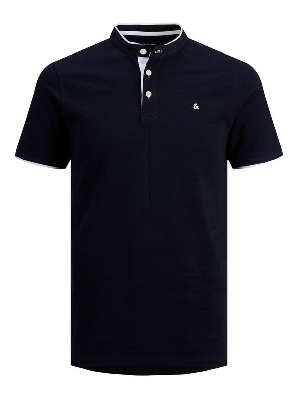 JACK & JONES JACK & JONES Majica 'Paulos'  mornarsko plava / bijela