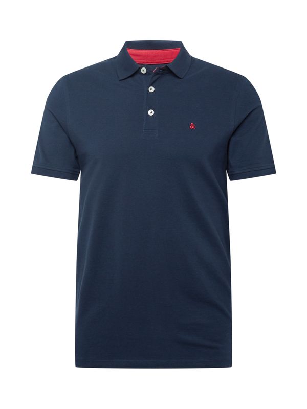 JACK & JONES JACK & JONES Majica 'Paulos'  mornarsko plava / crvena
