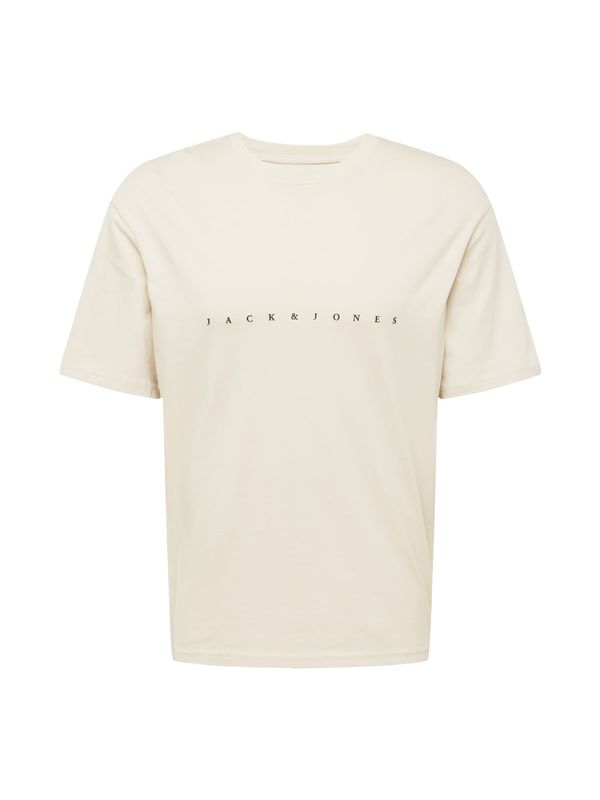 JACK & JONES JACK & JONES Majica 'STAR'  bež / crna