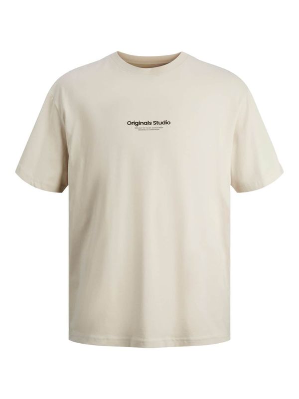 JACK & JONES JACK & JONES Majica 'Vesterbro'  bež / crna