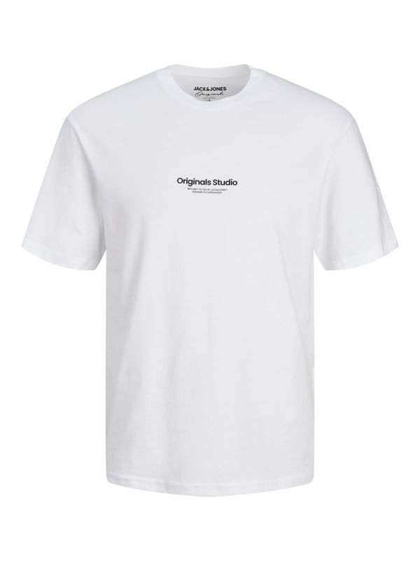 JACK & JONES JACK & JONES Majica 'Vesterbro'  crna / bijela