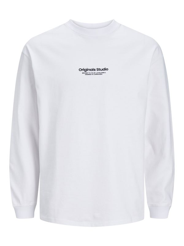 JACK & JONES JACK & JONES Majica 'Vesterbro'  crna / bijela