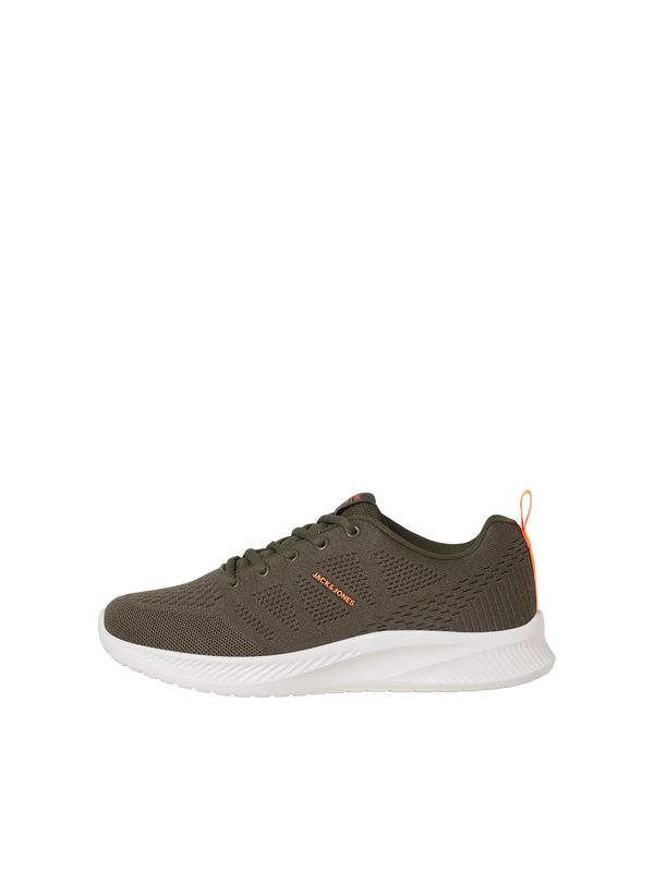 JACK & JONES JACK & JONES Niske tenisice 'Croxley'  maslinasta / narančasta
