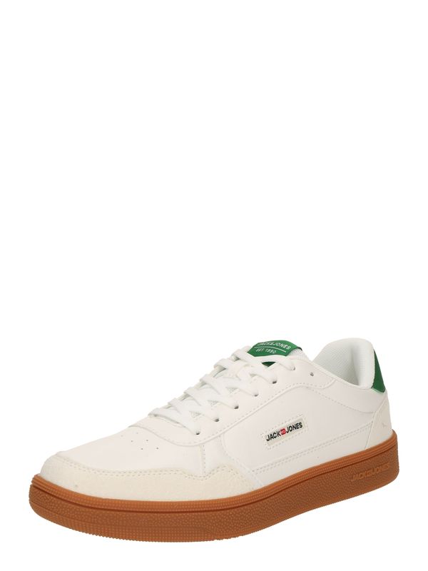 JACK & JONES JACK & JONES Niske tenisice 'JFWBOUNCE'  zelena / bijela