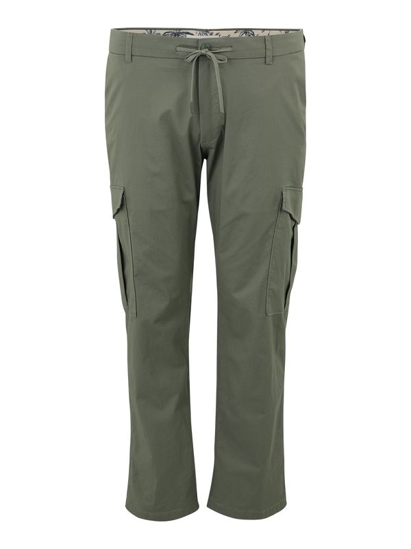 Jack & Jones Plus Jack & Jones Plus Cargo hlače 'STACE SUMMER'  maslinasta