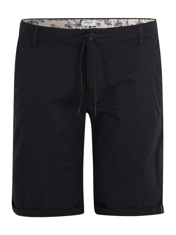 Jack & Jones Plus Jack & Jones Plus Chino hlače 'MARCO SUMMER'  mornarsko plava