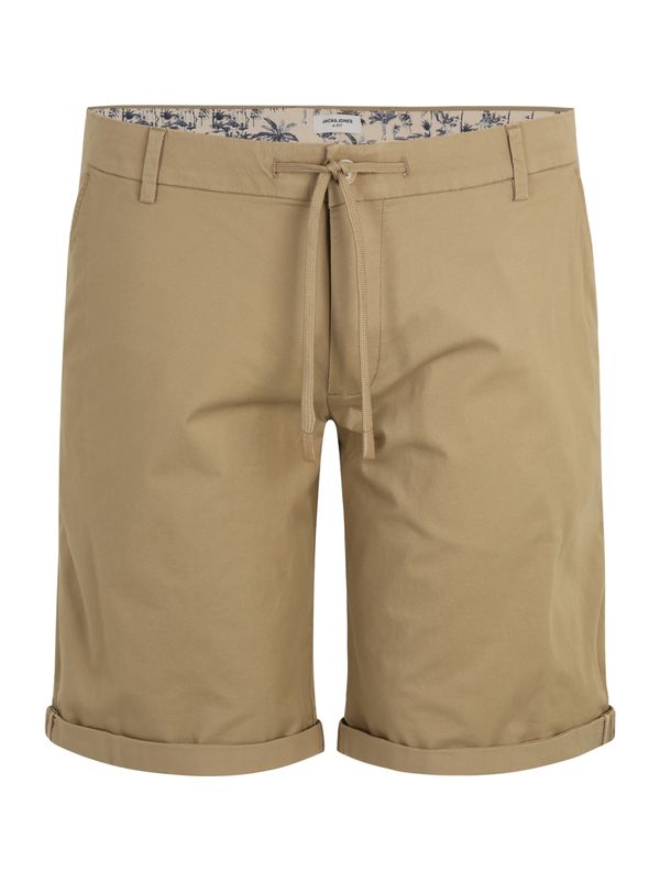 Jack & Jones Plus Jack & Jones Plus Chino hlače 'MARCO SUMMER'  pijesak