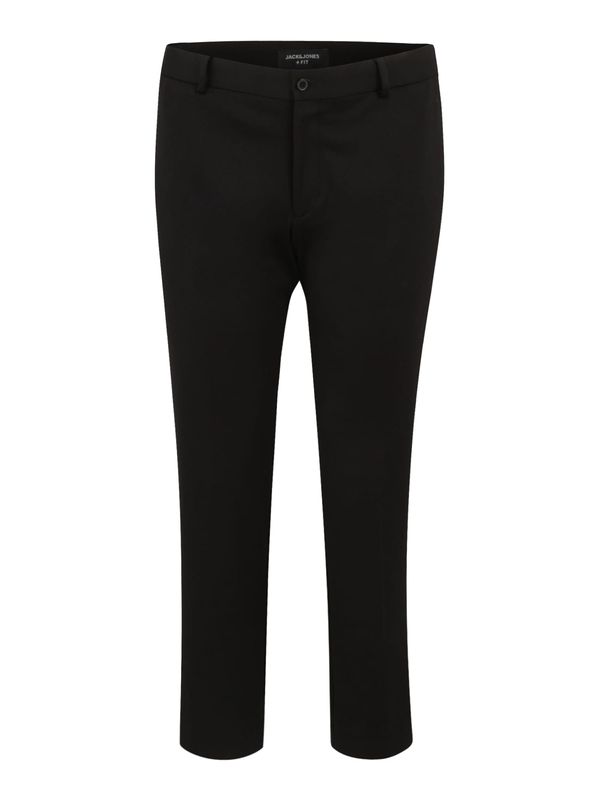 Jack & Jones Plus Jack & Jones Plus Hlače 'JPRJaxon'  crna