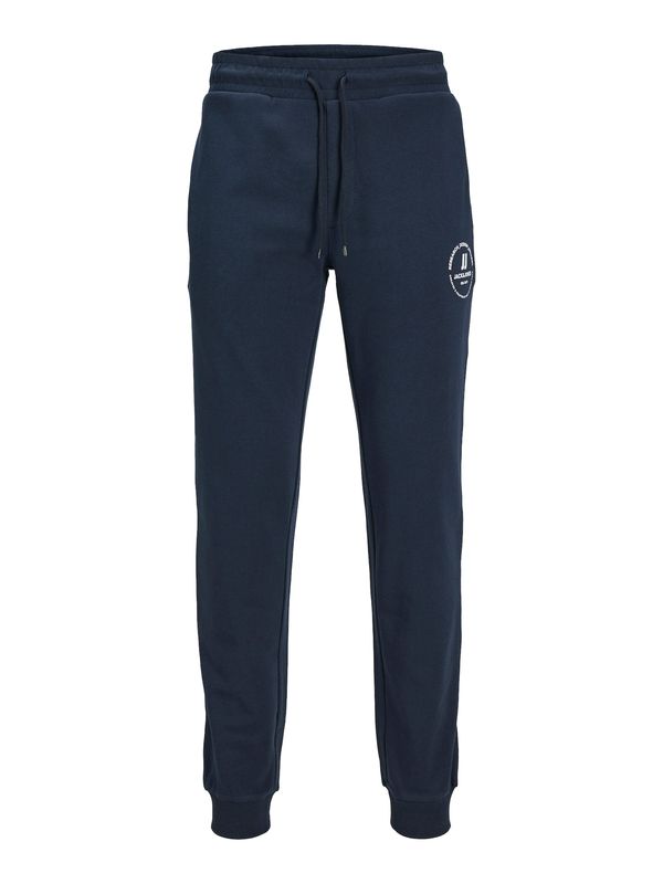 Jack & Jones Plus Jack & Jones Plus Hlače  mornarsko plava / bijela