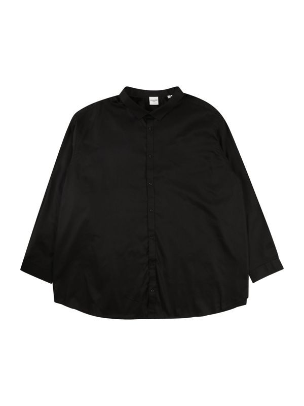 Jack & Jones Plus Jack & Jones Plus Košulja 'JPRBLACARDIFF'  crna