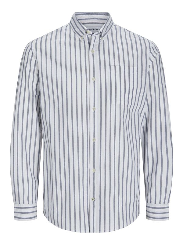 Jack & Jones Plus Jack & Jones Plus Košulja  noćno plava / bijela