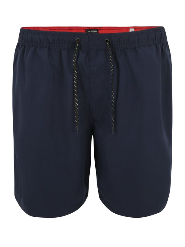 Jack & Jones Plus Jack & Jones Plus Kupaće hlače  noćno plava / crvena
