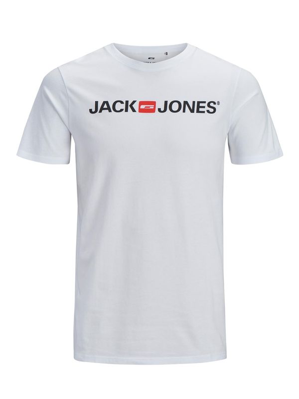 Jack & Jones Plus Jack & Jones Plus Majica  mornarsko plava / jarko crvena / bijela