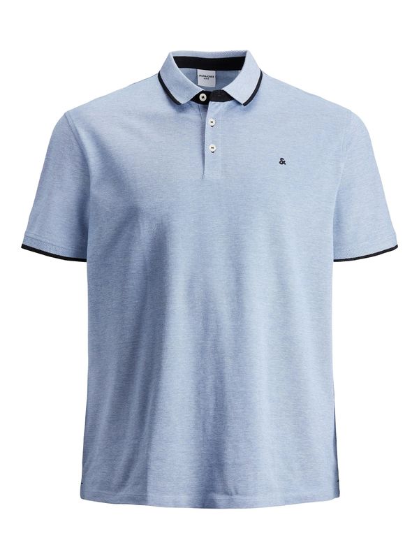 Jack & Jones Plus Jack & Jones Plus Majica 'Paulos'  mornarsko plava / svijetloplava