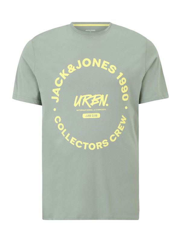 Jack & Jones Plus Jack & Jones Plus Majica  žuta / žad